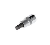 GEDORE red Screwdriver bit socket hex, 9 mm AF, 1/2" 12.5 mm, Screwdriver bit socket, Tool, R62550910, Steel