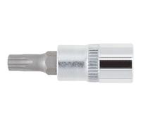 GEDORE red Screwdriver bit socket TX T15, 1/4" 6.3 mm, Screwdriver bit socket, Tool, R42451206, Steel