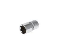 GEDORE red Socket, 1/4" 6.3 mm drive, hexagonal, 10 mm AF, Tool, R41001003, steel