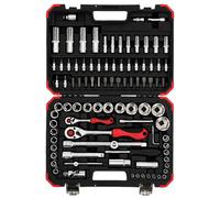 Gedore RED Socket Wrench Set 1/4" + 1/2" 94 pieces