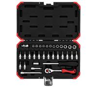 Gedore RED Socket Wrench Set 1/4" 33 Pieces 4-13 mm 3300051