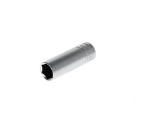 GEDORE red Spark plug socket, 1/2" 12.5 mm, AF 16 mm, Hand-operated, 65 mm long, Matt chromed, for Spark plugs, R61021612