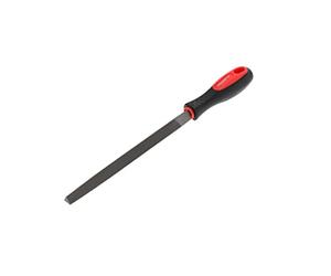 GEDORE Red Triangular File, Special Steel, 2-Component Handle, Red/Black