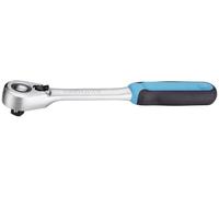 GEDORE Reversible ratchet, for 1/2", 12.5 mm drive, 6° reverse angle, 270 mm length, 2C grip, 1993 U-20