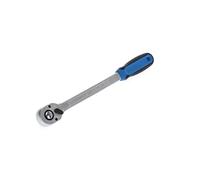 GEDORE Reversible ratchet, for 1/2", 12.5 mm drive, Long, 7.5° reverse angle, 350 mm length, 2C grip, 1993 U-10 L