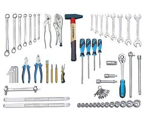 GEDORE S 1151 A Tool Assortment 69 Pieces Inch, 1 Piece