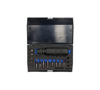 GEDORE Screw remover set, 18-piece, 1/2", Right and left, Hand-operated impact driver set with bits, Hammer-actuated, K 1900-018