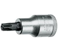 GEDORE Screwdriver Bit 1/2 Inch Inner Torx Pin T45, 1 Piece, ITX 19 B T45