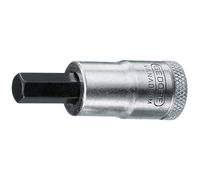 Gedore Screwdriver bit Socket 3/8 ", Hexagonal 7 mm Cable - in 30 7