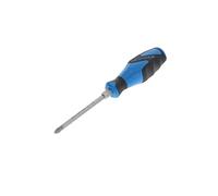 GEDORE Screwdriver Phillips PH0 with striking cap, Screwdriver, 3-component handle, length 205 mm, Tool, 2160SK PZ 2