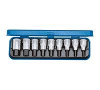 Gedore Screwdriver Set 1/2" 9 Pieces inside Hexagon INCH