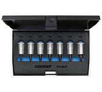 GEDORE Screwdriver Set 3/8 Inch, 7-Piece Inner TX T20-50, 1 Piece, ITX 30 PM