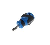GEDORE Screwdriver slotted small, Mini screwdriver short, 3-component handle, length 81 mm, Tool, 2153 6.5