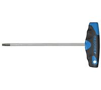 GEDORE Screwdriver with 2K T-Handle, Inner TX T6, 1 Piece, 2142 TX T6