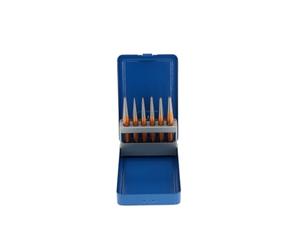 GEDORE Setting punch set, 6-piece, Pin punch set in metal case, Hardened, Tempered, Steel, Tool, 8754060