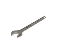 GEDORE Single Open-end Spanner, 41 mm, with Hanging Hole, Vanadium Steel, Anti-Glare Look, Steel Grey, According to DIN 894