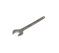 GEDORE Single Open-end Wrench, 46 mm, with Hanging Hole, high-Quality Vanadium Steel, Glare-Free Look, Steel Grey, According to DIN 894