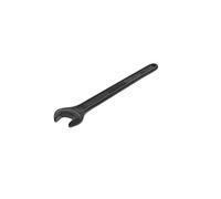 GEDORE Single Open-Ended Spanner 11 mm with Hanging Hole, High-Quality Vanadium Steel, Anti-Glare Look, Manganese Phosphated, According to DIN 894