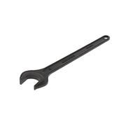 GEDORE Single Open-Ended Spanner 36 mm with Hanging Hole, Vanadium Steel, Anti-Glare Look, Manganese Phosphated, According to DIN 894