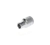 GEDORE Socket, 1/2" 12.5 mm drive, Hexagonal, 10 mm width, Tool, 19 10, Chrome-plated steel