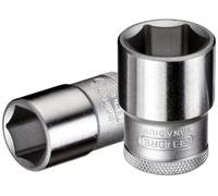 GEDORE Socket, 1/2" 12.5 mm drive, Hexagonal, 29 mm width, Tool, 19 29, Chrome-plated steel