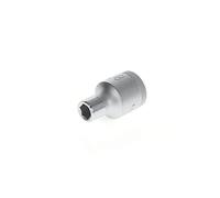 GEDORE Socket, 1/2" 12.5 mm drive, Hexagonal, 8 mm width, Tool, 19 8, Chrome-plated steel