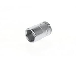GEDORE Socket, 3/8" 10 mm drive, Hexagonal, 13 mm width, Tool, 30 13, Chrome-plated steel