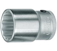 Gedore Socket D32 DIN3124 3/4 Inch, Square, 24 mm, Zwölfkant - Pack of 1 6272320