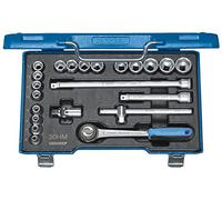 Gedore Socket set 3/8 Inches 6 - 22 mm/30 Hmu