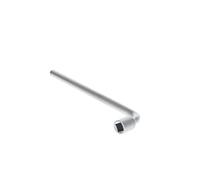 GEDORE Socket spanner, rounded, 13 mm, square, 230 mm long, Tool for nuts bolts automotive, 25 V 13, Chrome-plated steel