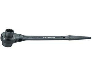 Gedore Steel Construction Ratchet 29 Double Hexagon 19 X 22 mm (1) - 1382853