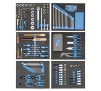 Gedore TS/190 Tool Set in Check Tool Modules (190 Pieces)