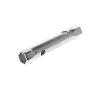 GEDORE Tubular box wrench, 24 + 26 mm, Hex, 180 mm long, Tool for nuts automotive, 26 R 24x26, Chrome-plated steel