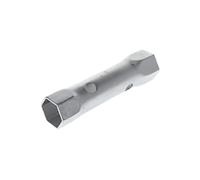 GEDORE Tubular box wrench, 46 + 50 mm, Hex, 235 mm long, Tool for nuts automotive, 26 R 46x50, Chrome-plated steel