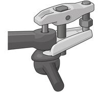 GEDORE 1.73/1 Universal Ball Joint Puller 65 x 23 mm Pack of 1