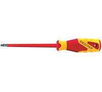 Gedore VDE Screwdriver, Ball Tip, 8 mm - VDE 2163 K 8