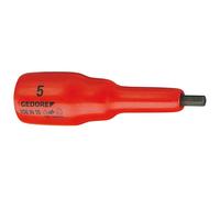 Gedore VDE Screwdriver Bit 1/2" Internal Hexagon 5 mm 6124480