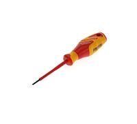 GEDORE VDE Screwdriver slotted, Screwdriver 1000 V insulated, Electric, Length 145 mm, Tool, VDE 2170 2.5, Steel