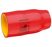 GEDORE VDE Socket Spanner 3/8 inch, Hexagonal, 15 mm, 1 piece, VDE 30 15