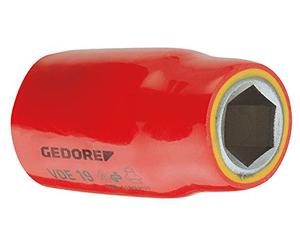 Gedore VDE Socket Wrench 1/2 Inch Hexagon 16 mm - VDE 19 16