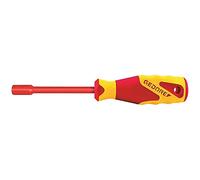 GEDORE VDE Socket Wrench with 3K Handle, Hexagonal, 14 mm, 1 piece, VDE 2133 14