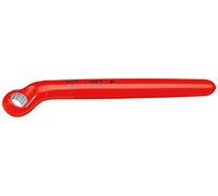 Gedore VDE2E10 10 mm VDE Deep Offset Single Ended Ring Spanner - Red