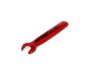 Gedore VDE89410 10 mm VDE Single Open Ended Spanner - Red