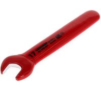 GEDORE VDE89417 17 mm VDE Single Open Ended Spanner - Red