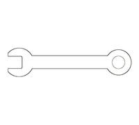 Gedore Fixed castor for tool trolleys WINGMAN