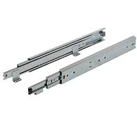 Gedotec ACCURIDE 3832 TR Drawer Runners Full Extension 300 mm Ball Guide Load Capacity up to 45 kg Telescopic Rail with Push-Top Open Pull-Out Device 1 Pair