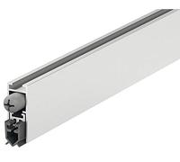 GedoTec® Aluminium Door Seal DDS 12 - Soundproof, Draught Excluder, Length 1130 mm, Silver, 1 Piece