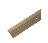 Gedotec Aluminium Floor Transition Strip 100 cm 1 Piece - Bronze Anodised, Aluminium, Flat, 30 mm x 5 mm, Commercial Grade
