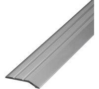 Gedotec Aluminium Transition Profile Self-Adhesive End Profile Aluminium | Floor Strip Height Adjustment | Compensation Profile Silver Anodised | Cover Strip 90 cm | 1 Piece