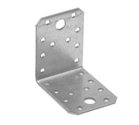 Gedotec Angle Connector 90° Adjustable Angle for plasterboard | 20 pcs Angle Iron - 70x70x55 mm | Post Support Heavy Duty Screw-on Angle | Metal Angle Metal Angle 90 Degree Angle Metal